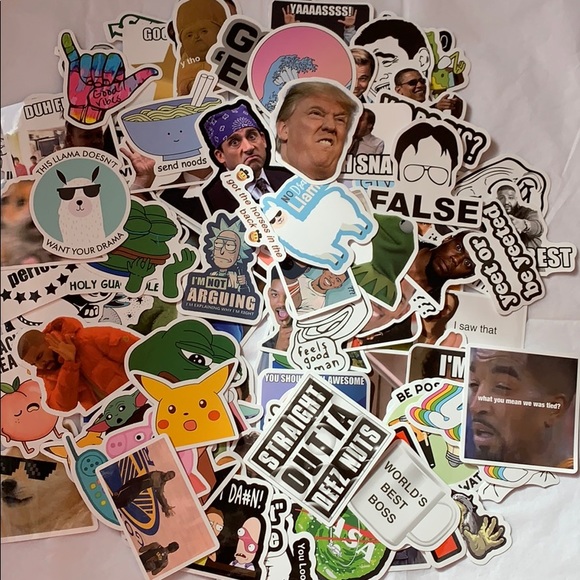 Other - Free add on meme sticker pack.